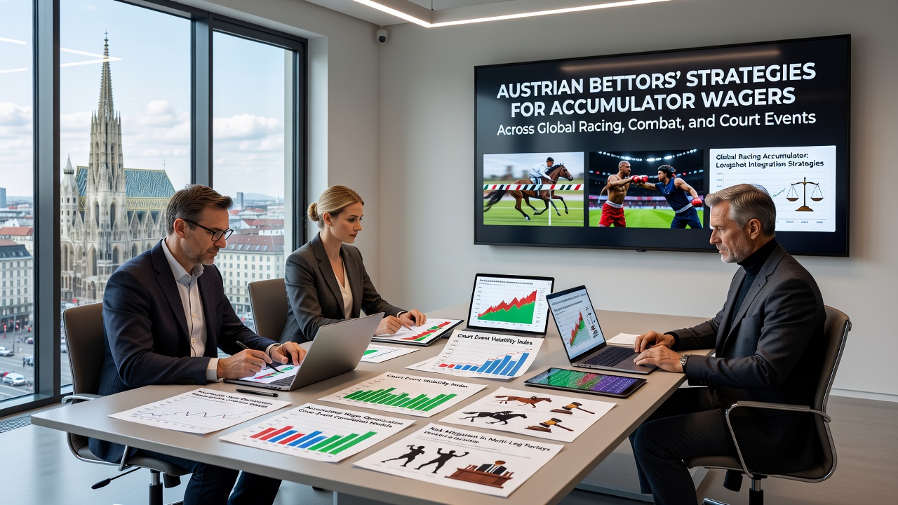 Global court sports events including tennis matches used in Austrian accumulator betting strategies